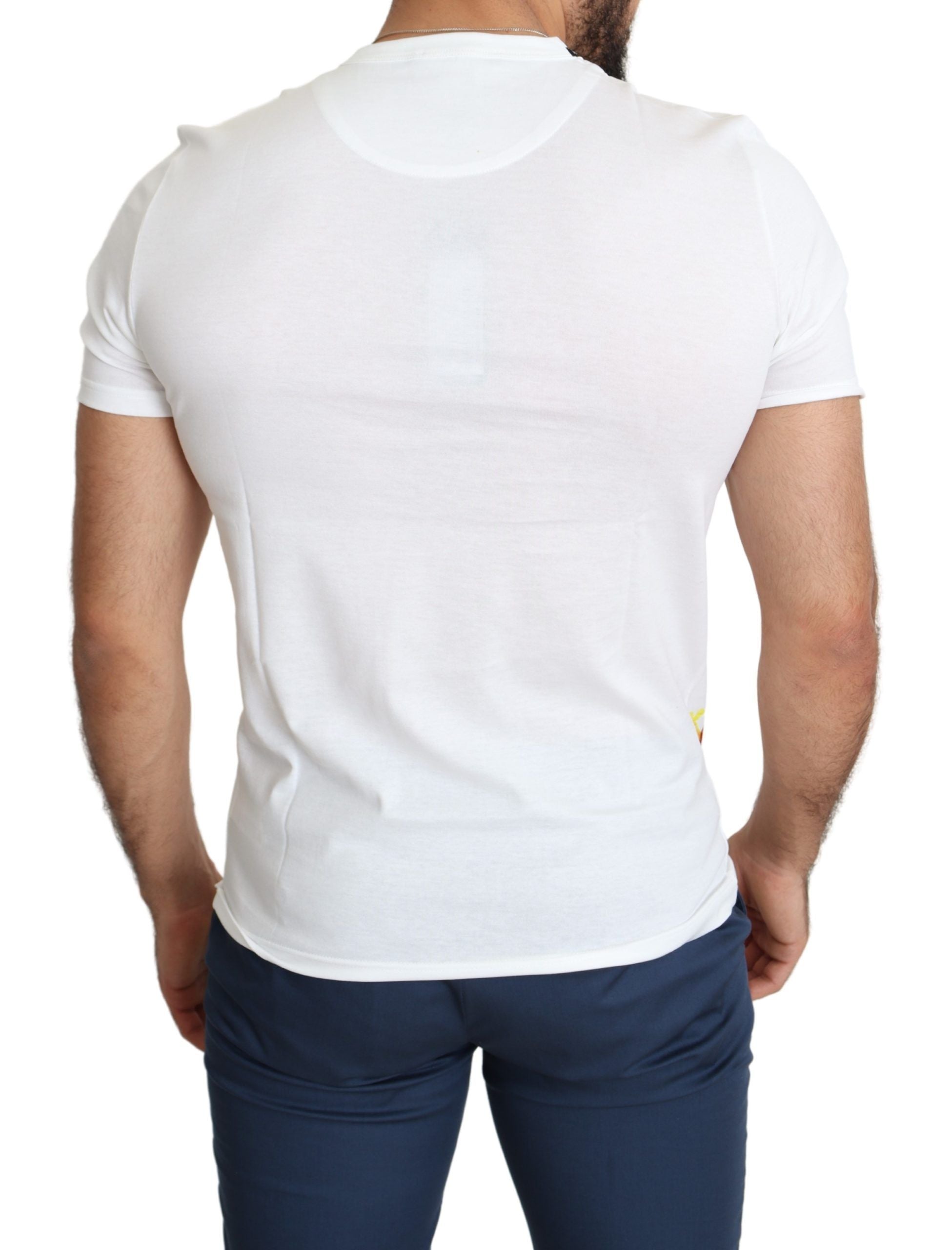 Dolce & Gabbana White Saint Valentine Print Cotton Men Men's T-shirt