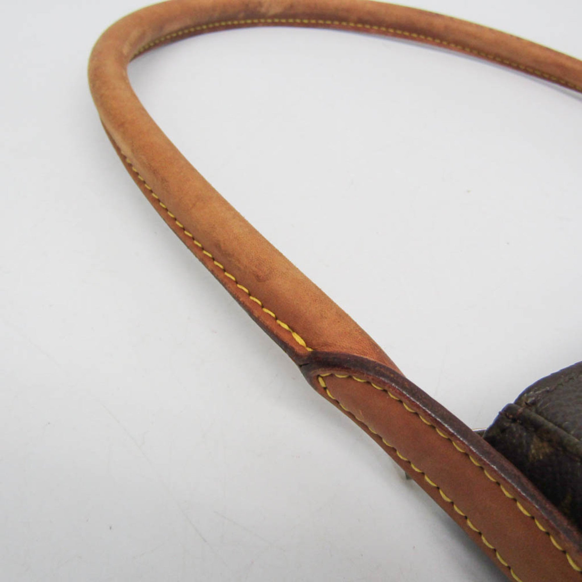 Louis Vuitton Looping Mm Brown Canvas Shoulder Bag (Pre-Owned)