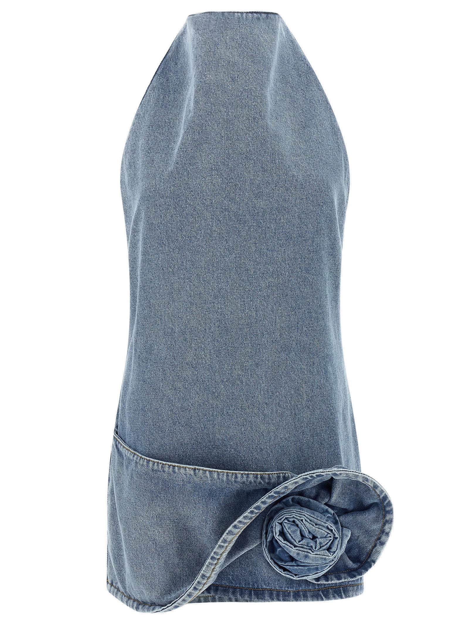 Magda Butrym Women's Denim 10 Dress Dress