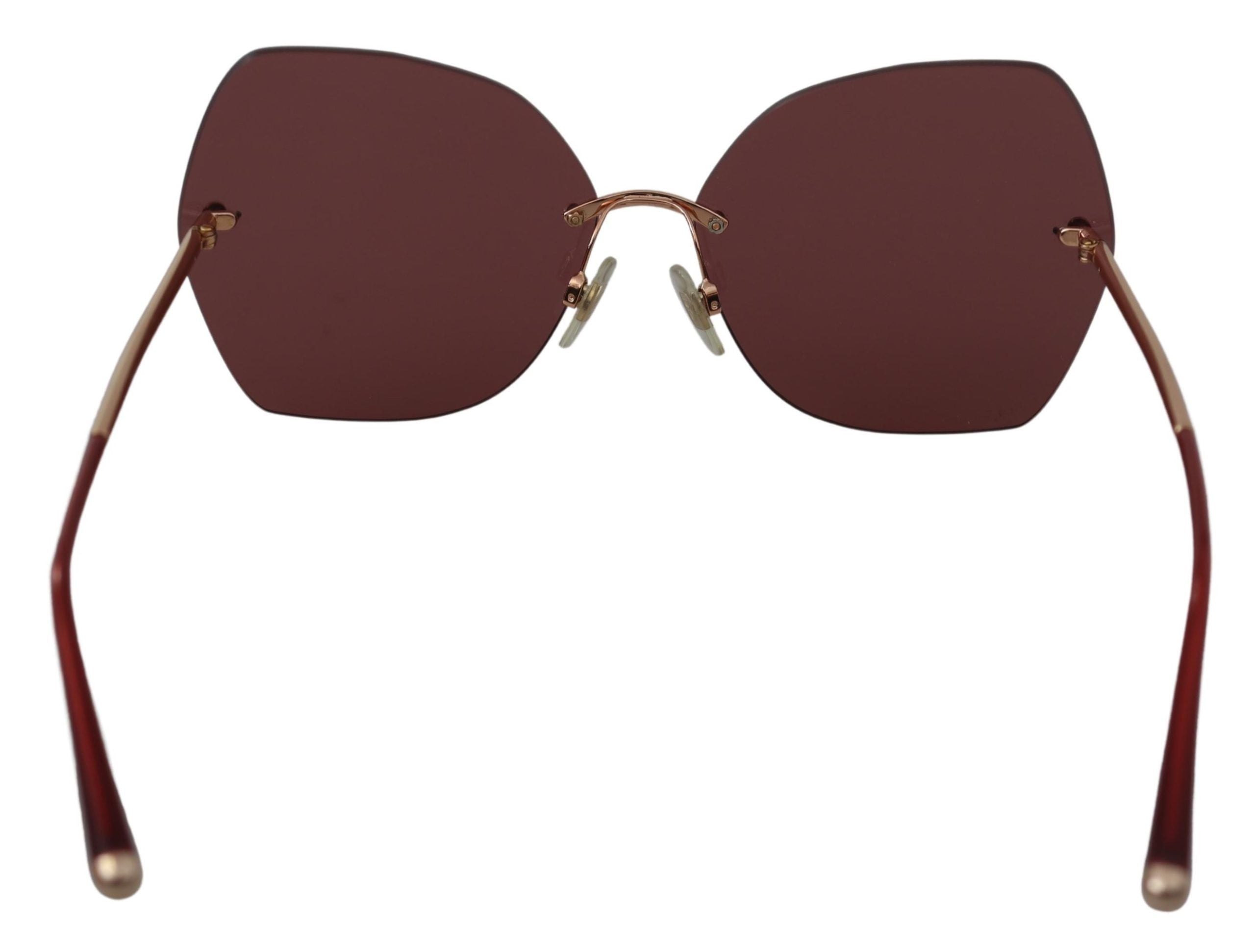 Dolce & Gabbana Chic Red 100% UV Protection Women's Sunglasses