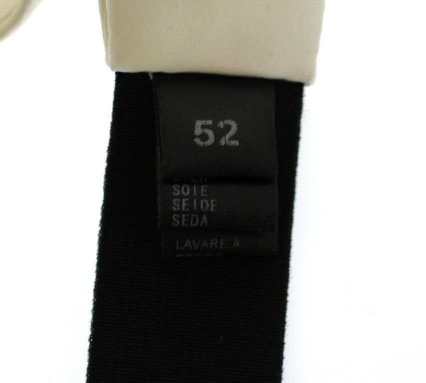 Dolce & Gabbana White Waist Silk Cummerbund Men's Belt