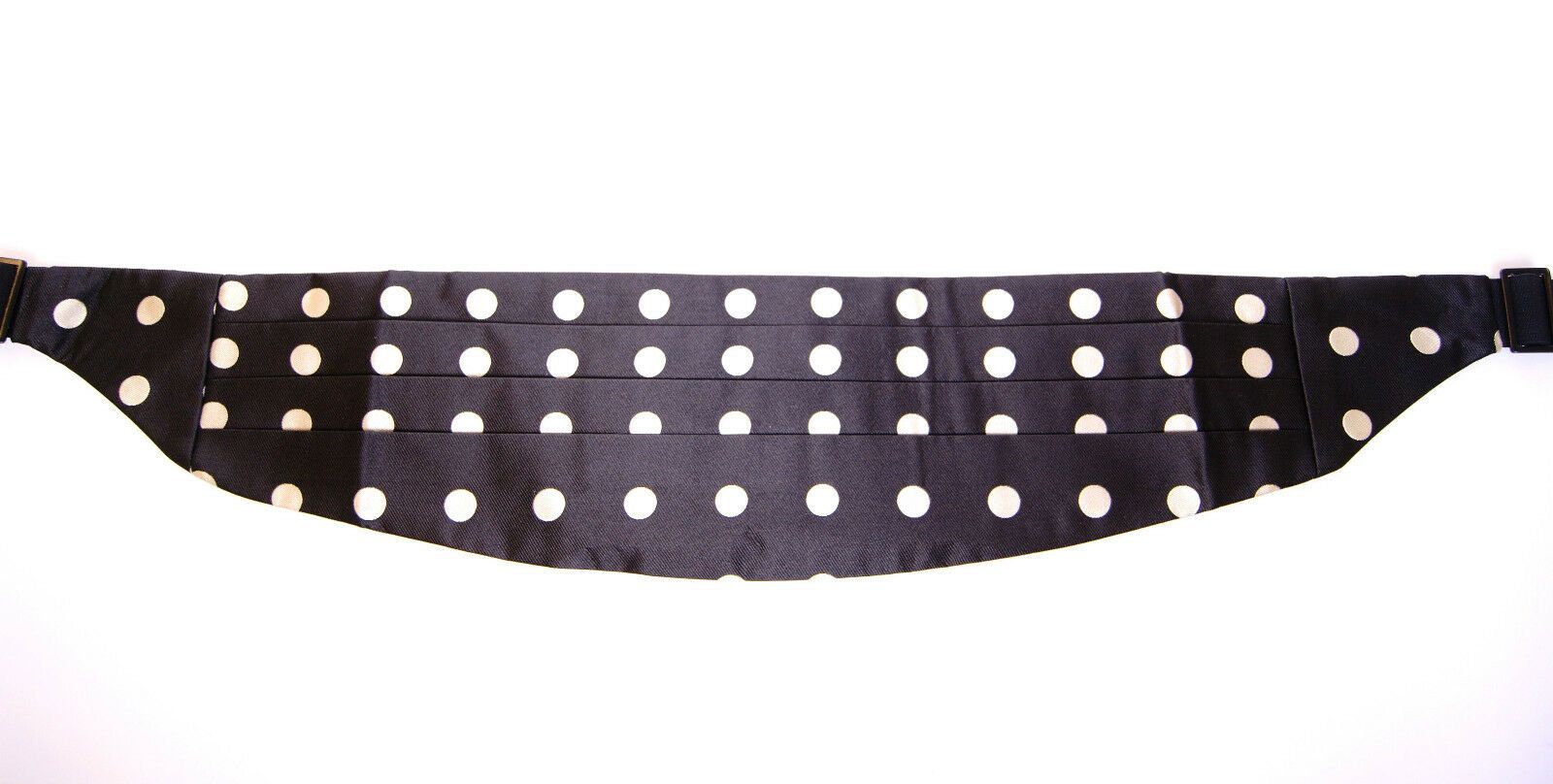 Dolce & Gabbana Black Waist Smoking Tuxedo Cummerbund Men's Belt
