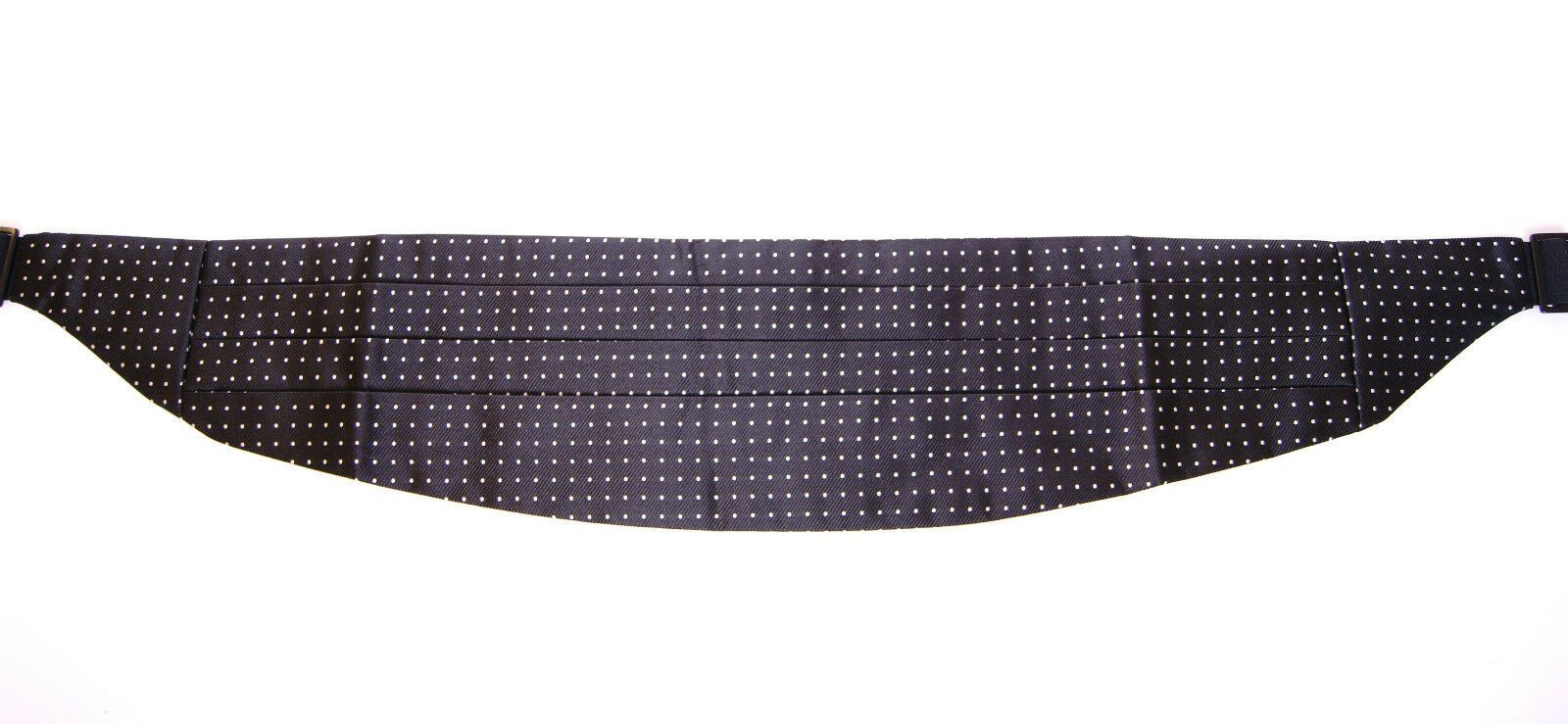 Dolce & Gabbana Black Waist Smoking Tuxedo Cummerbund Men's Belt
