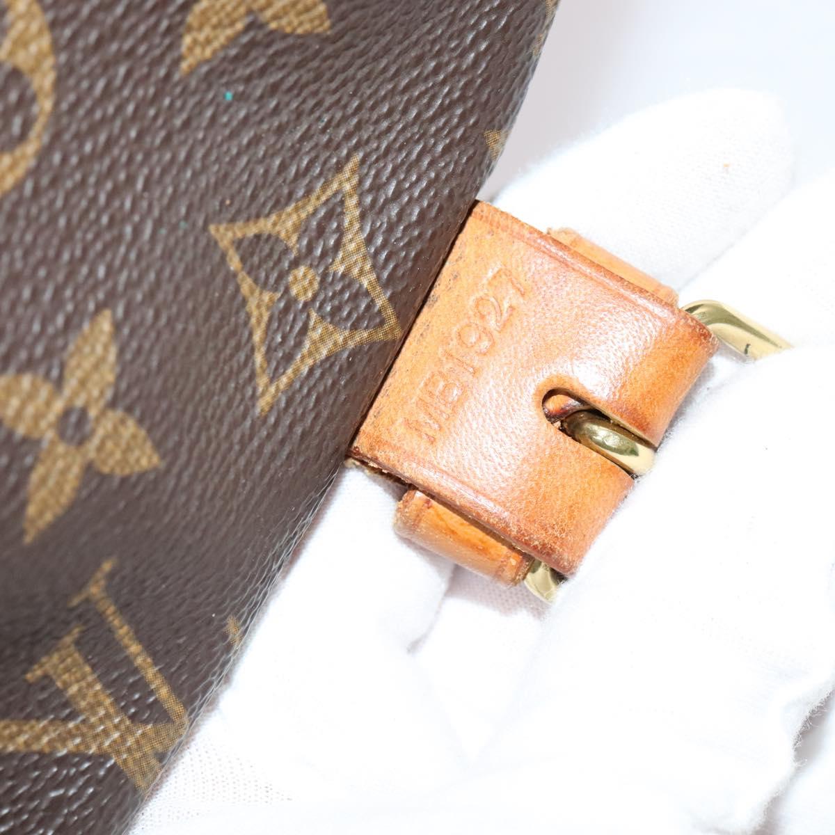 Louis Vuitton Saumur 35 Brown Canvas Shoulder Bag (Pre-Owned)