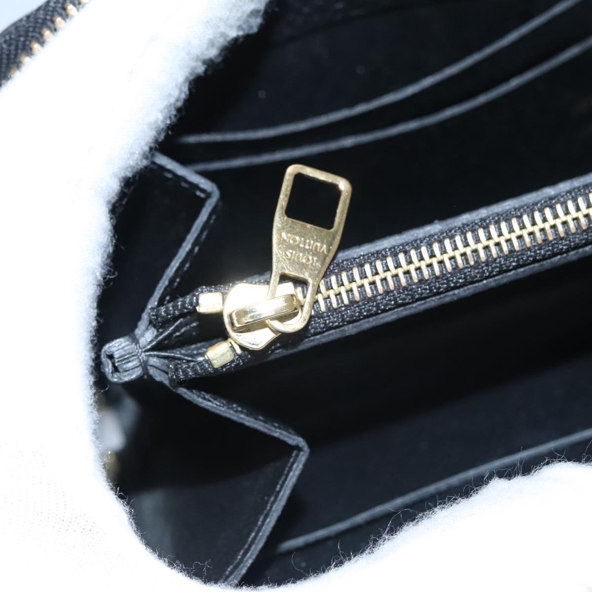 Louis Vuitton Portefeuille Clémence Navy Leather Wallet (Pre-Owned)