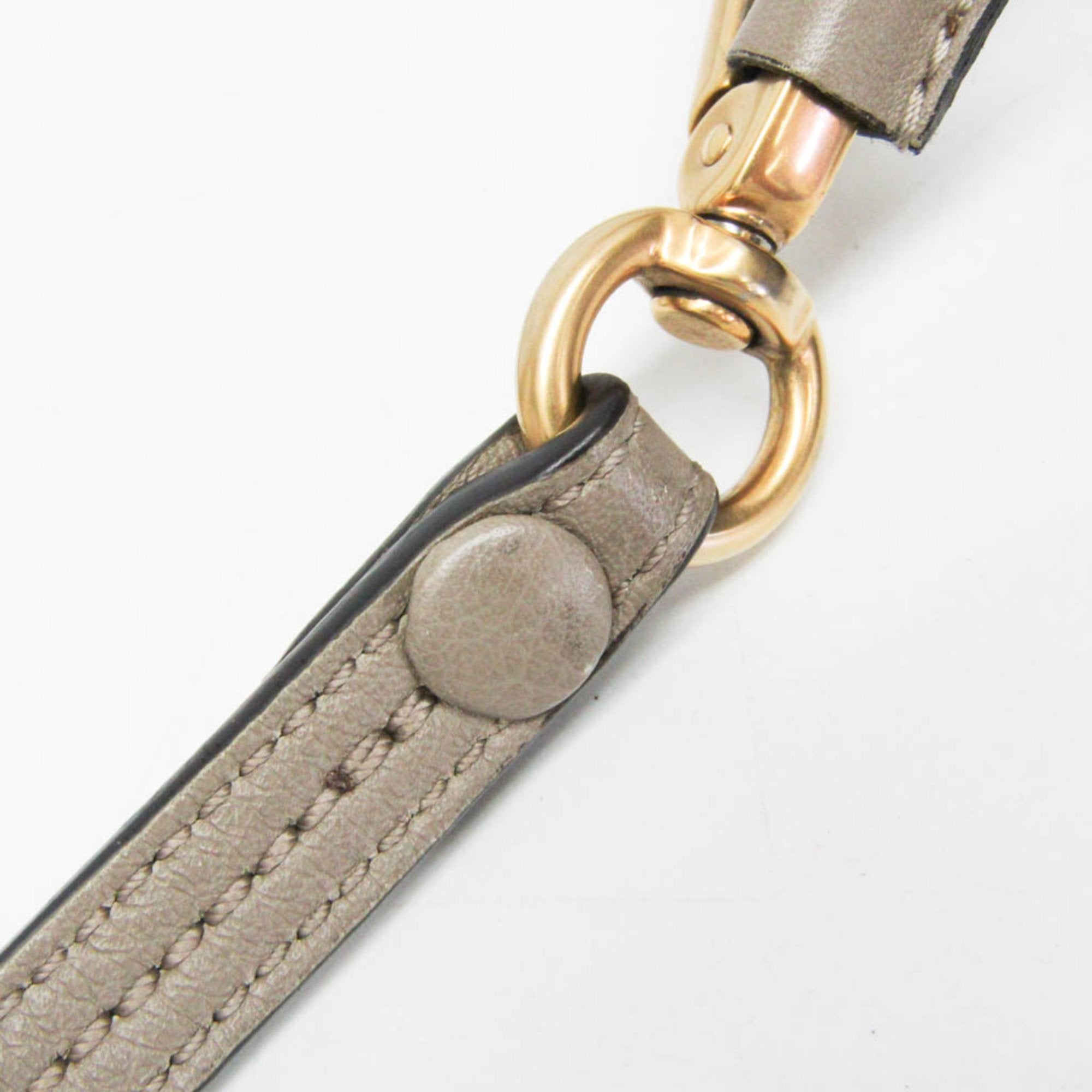 Chloé Nile Grey Leather Handbag (Pre-Owned)