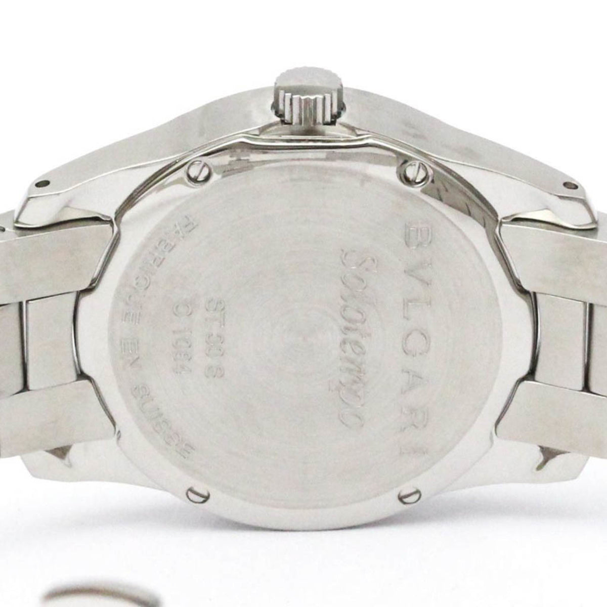 Bvlgari Solotempo Quartz Stainless Steel Watch (Pre-Owned)