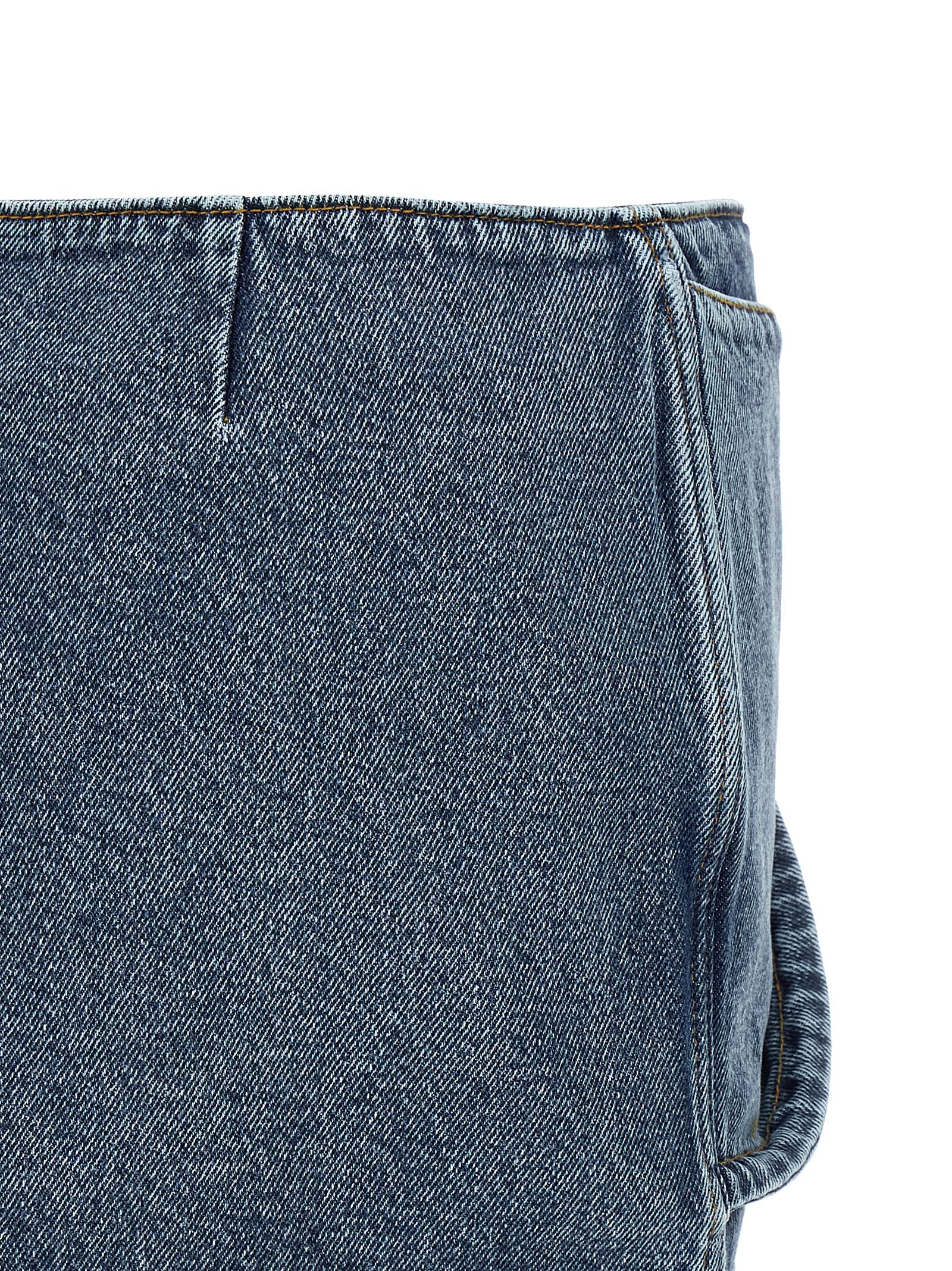 Magda Butrym Women's Denim 12 Skirt Skirt