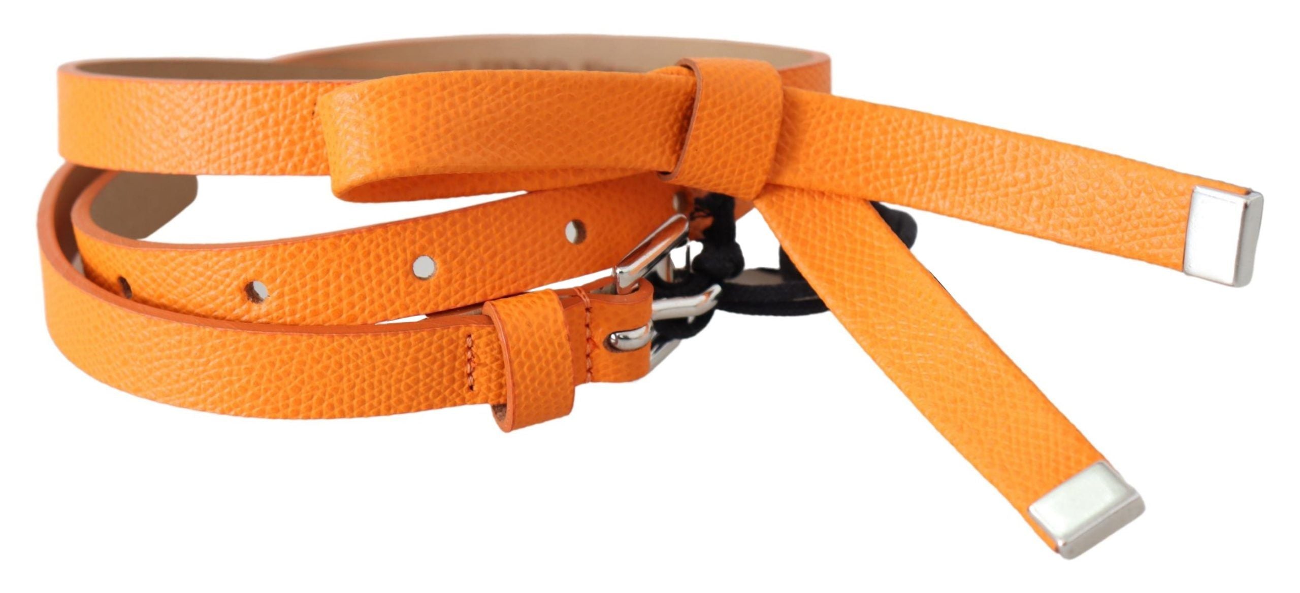 Scervino Street Elegant Leather Double Buckle Women's Belt