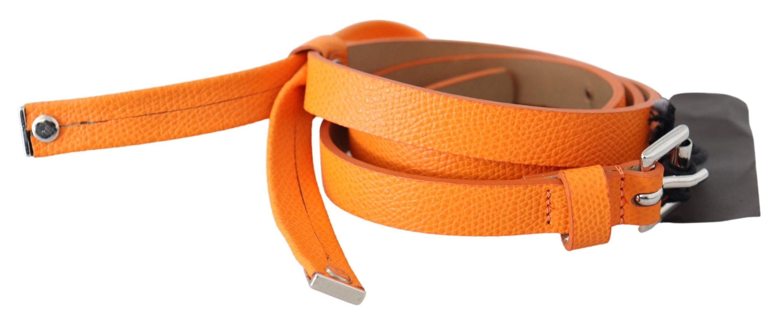 Scervino Street Elegant Leather Double Buckle Women's Belt