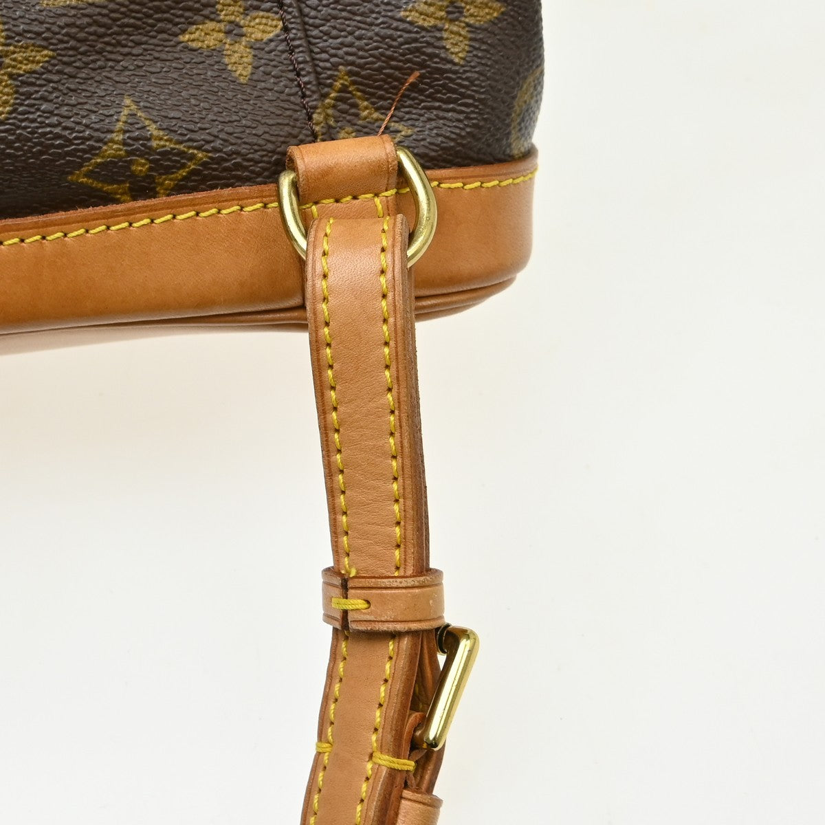 Louis Vuitton Vintage Montsouris Monogram Canvas Brown Canvas Backpack Bag (Pre-Owned)