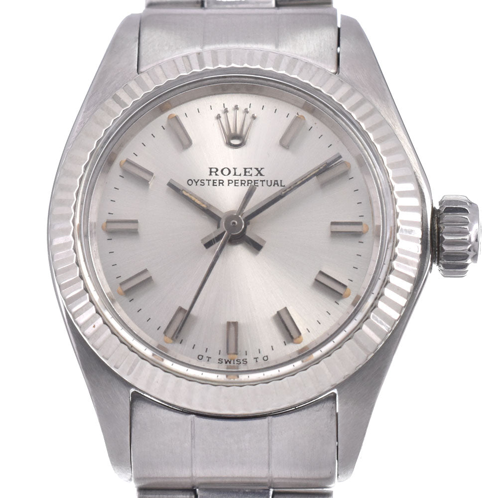 Rolex Oyster Perpetual Automatic Stainless Steel Watch (Pre-Owned)