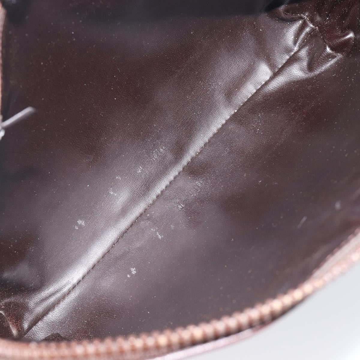 Celine Macadam Shoulder Canvas Brown Canvas Crossbody Bag Bag (Pre-Owned)