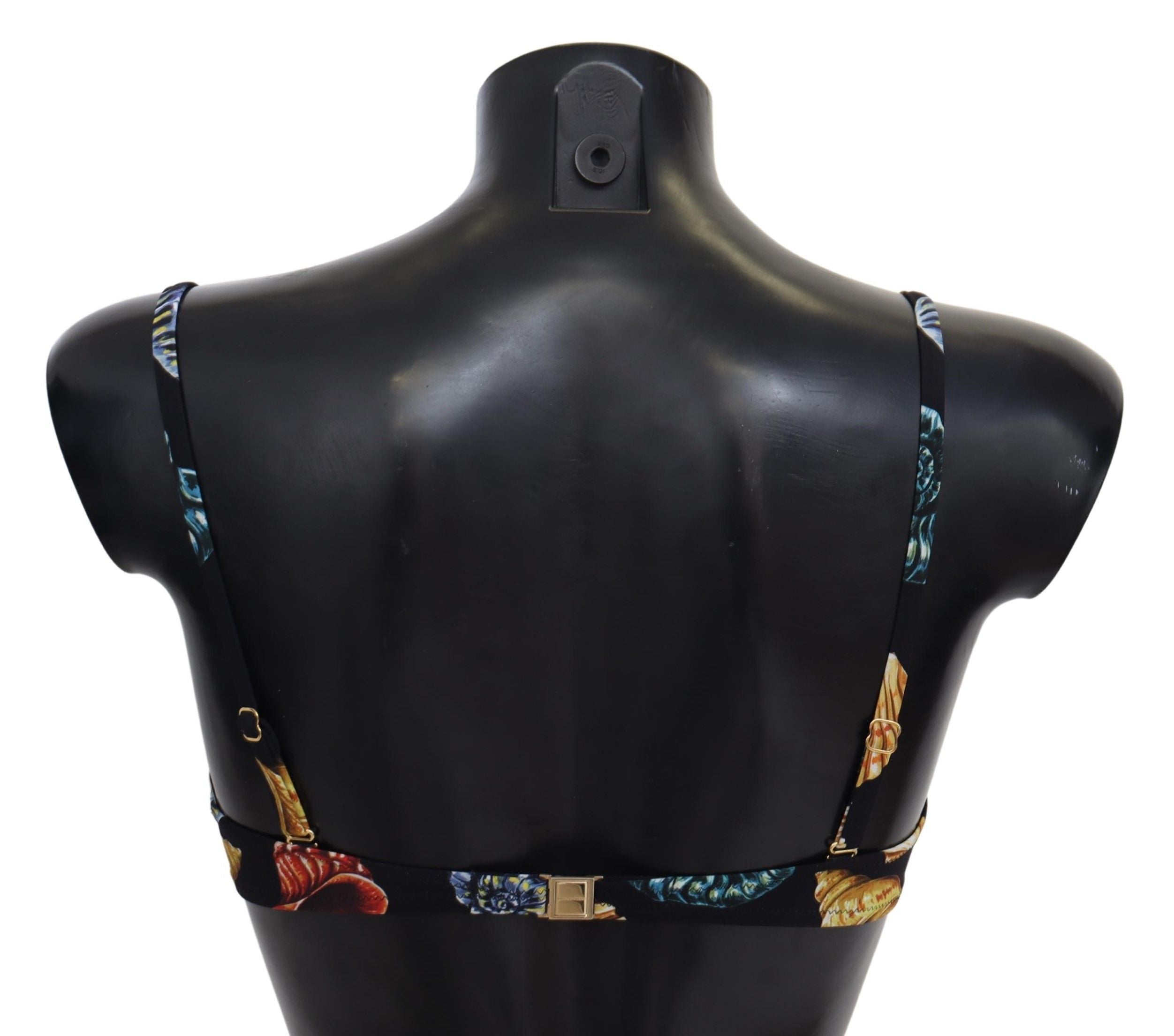 Dolce & Gabbana Chic Seashell-Print Bikini Women's Top