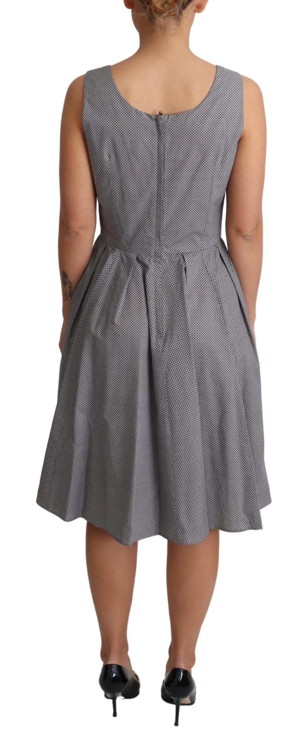 Dolce & Gabbana Sleeveless Geometric A-Line Women's Dress