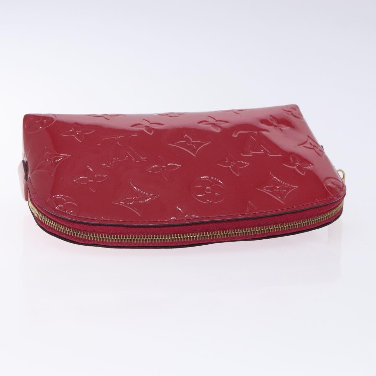 Louis Vuitton Cosmetic Monogram Vernis Pink Patent_Leather Clutche & Pouche Bag (Pre-Owned)
