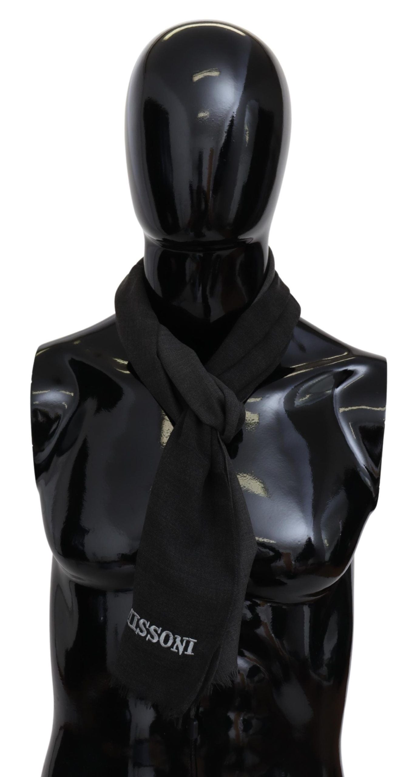 Missoni Sumptuous Wool Scarf with Men's Fringes