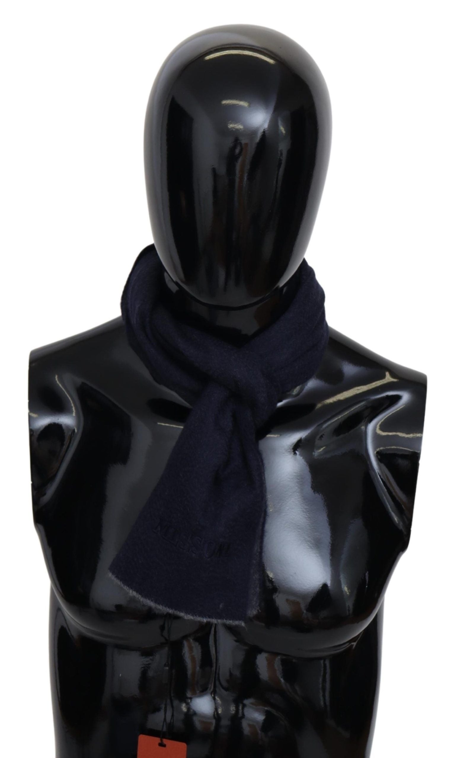Missoni Chic Striped Wool Scarf with Logo Men's Embroidery