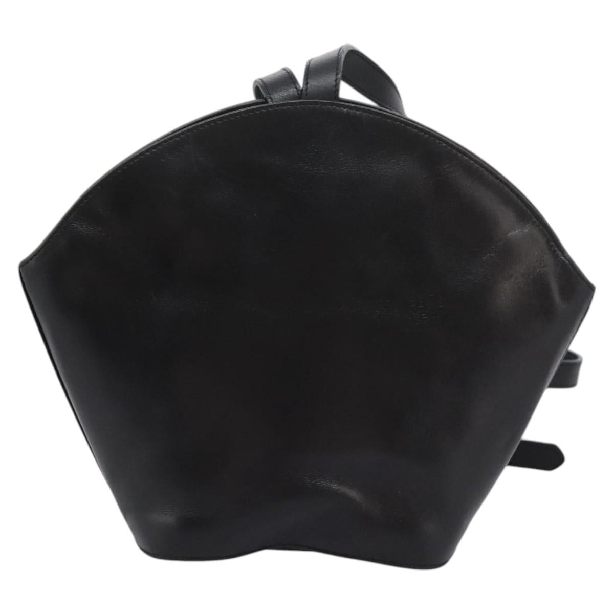 Salvatore Ferragamo - Black Leather Shoulder Bag (Pre-Owned)