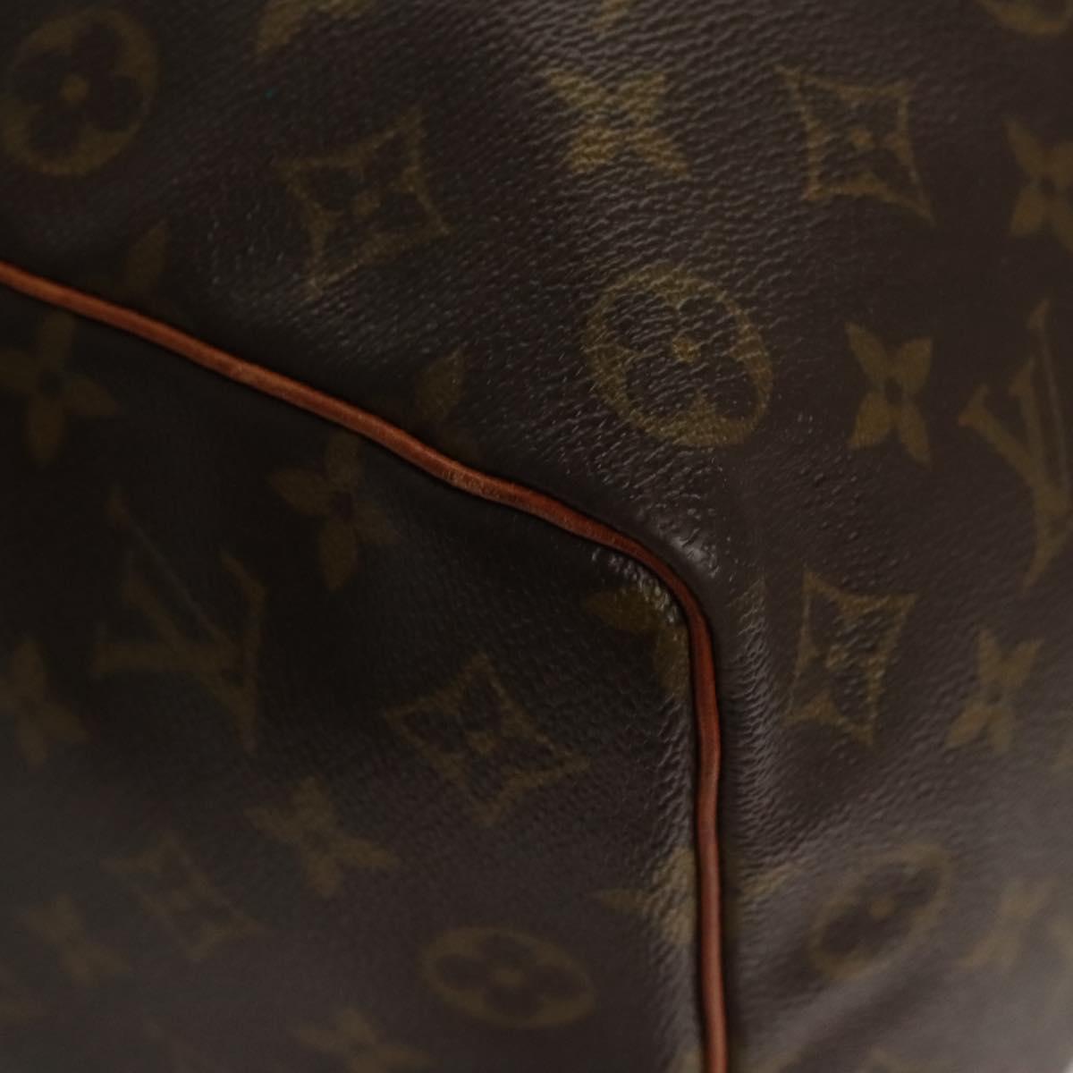 Louis Vuitton Keepall 45 Brown Canvas Travel Bag (Pre-Owned)