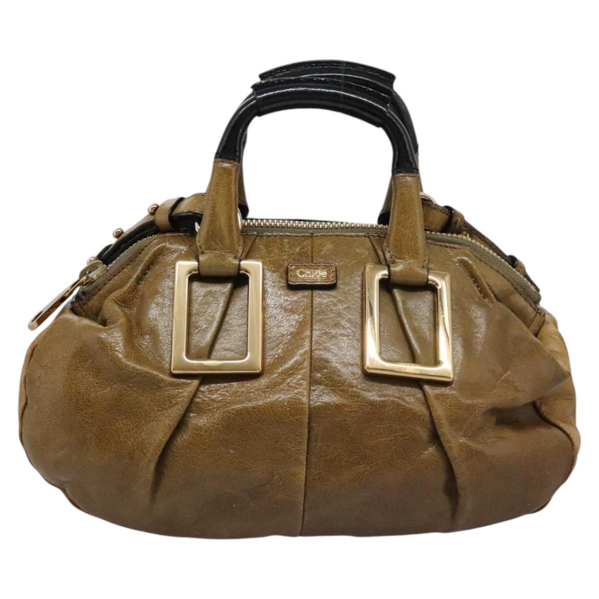Chloé Ethel Brown Leather Handbag (Pre-Owned)