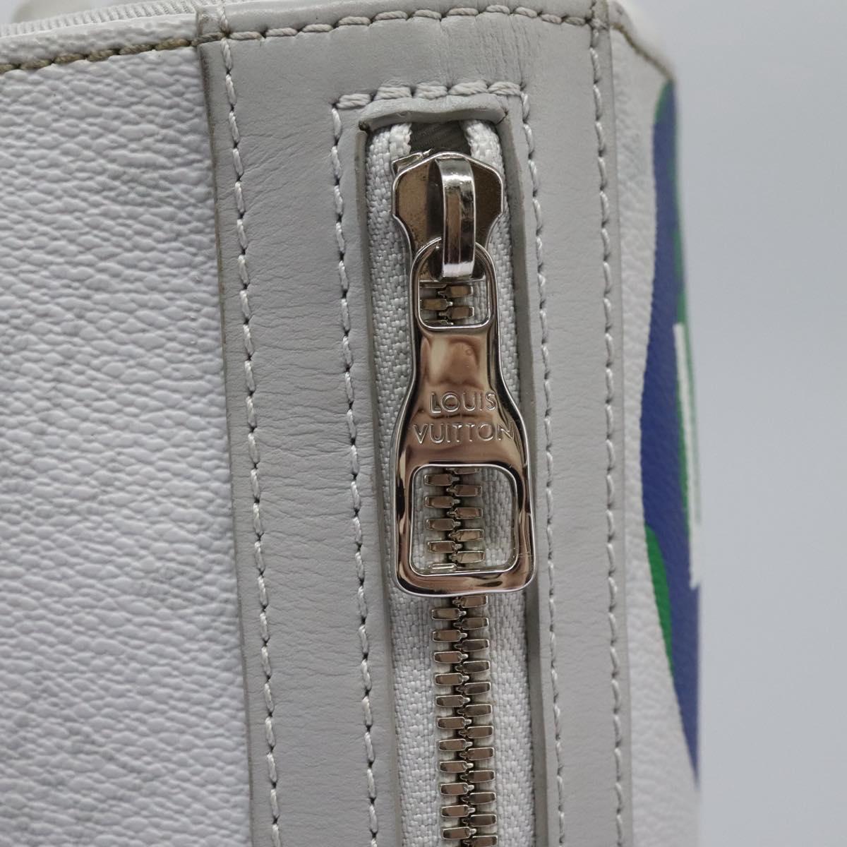 Louis Vuitton Chalk Sling White Canvas Shoulder Bag (Pre-Owned)