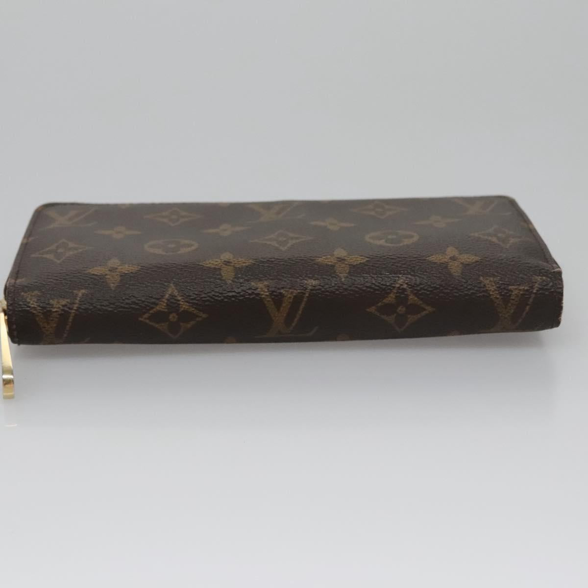 Louis Vuitton Zippy Wallet Brown Canvas Wallet (Pre-Owned)