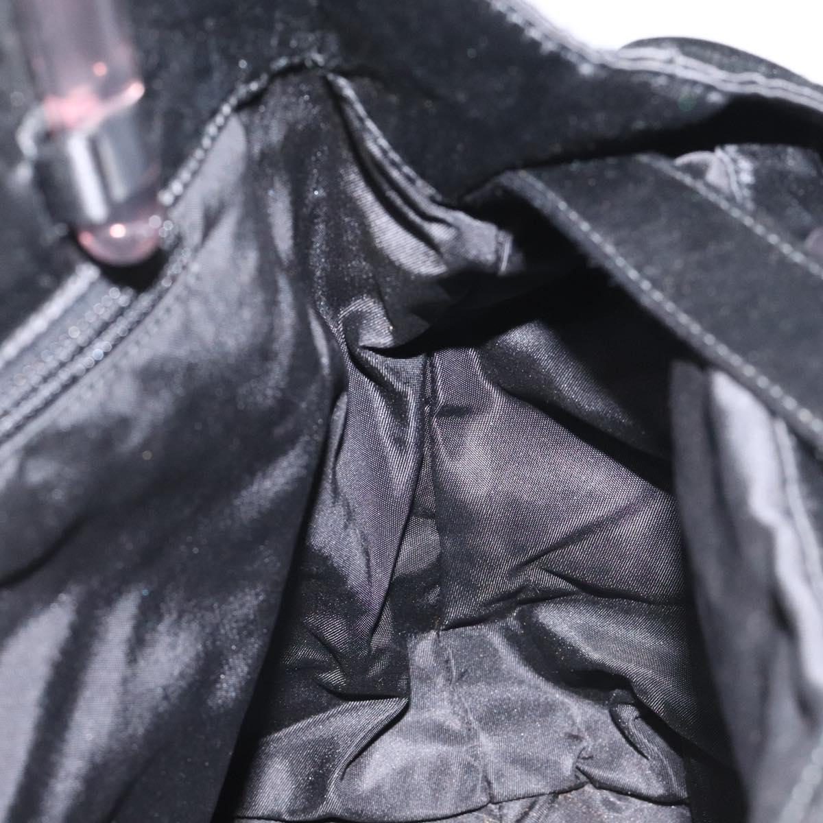 Prada Tessuto Black Synthetic Handbag (Pre-Owned)