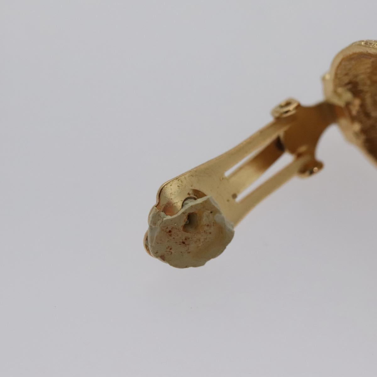 Dior -- Gold Gold Plated Earring Jewelry (Pre-Owned)