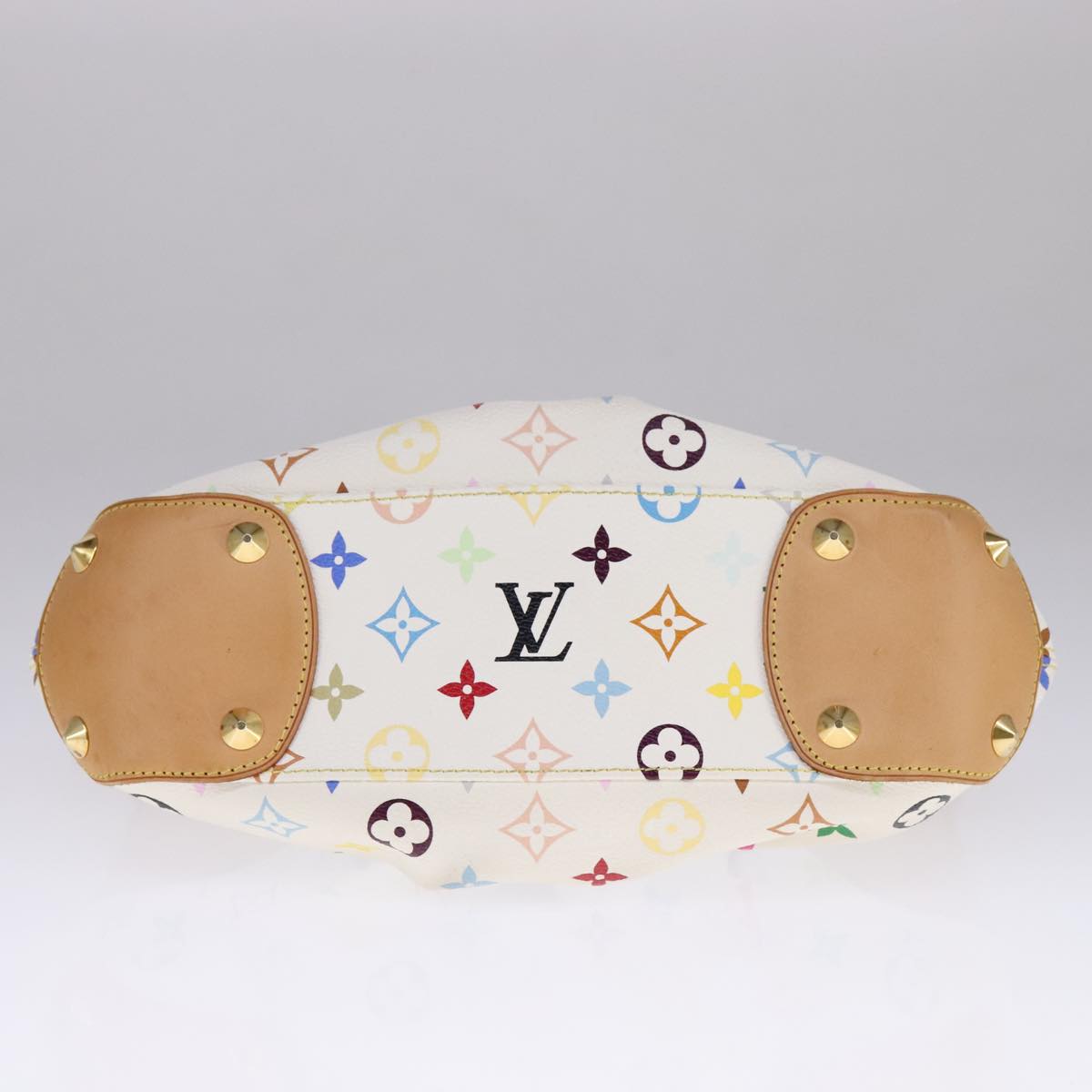 Louis Vuitton Judy White Canvas Shoulder Bag (Pre-Owned)