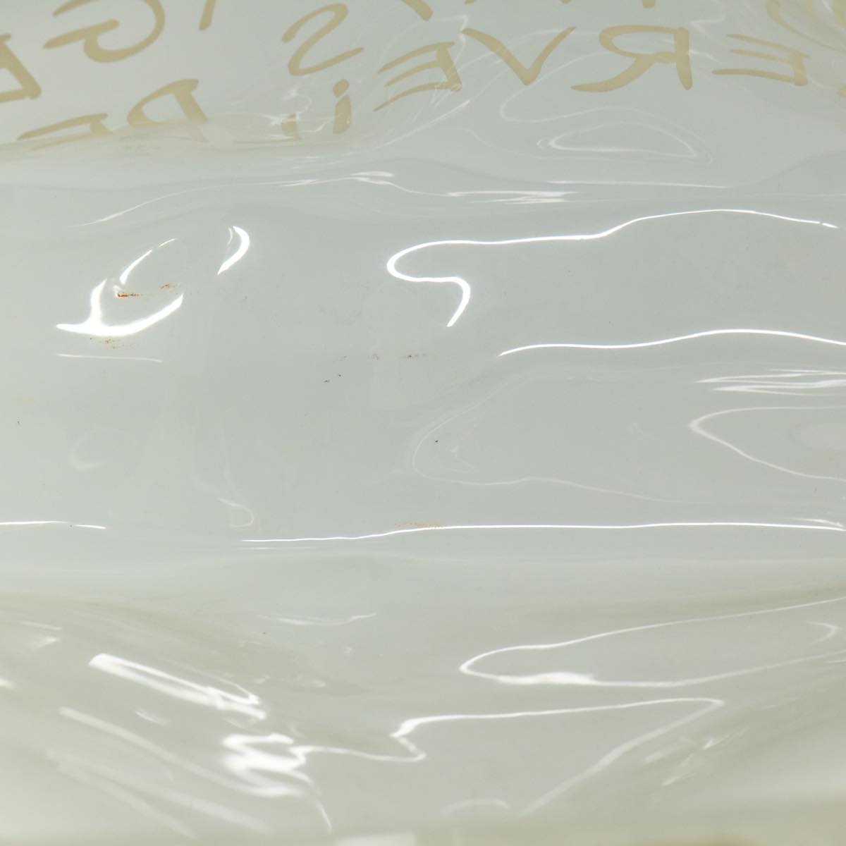 Hermès -- Transparent Vinyl Handbag (Pre-Owned)