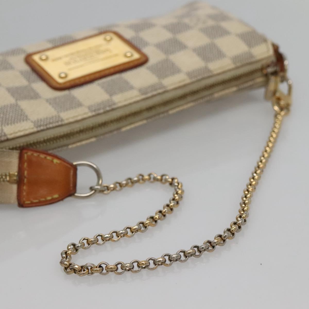 Louis Vuitton Eva White Canvas Shoulder Bag (Pre-Owned)