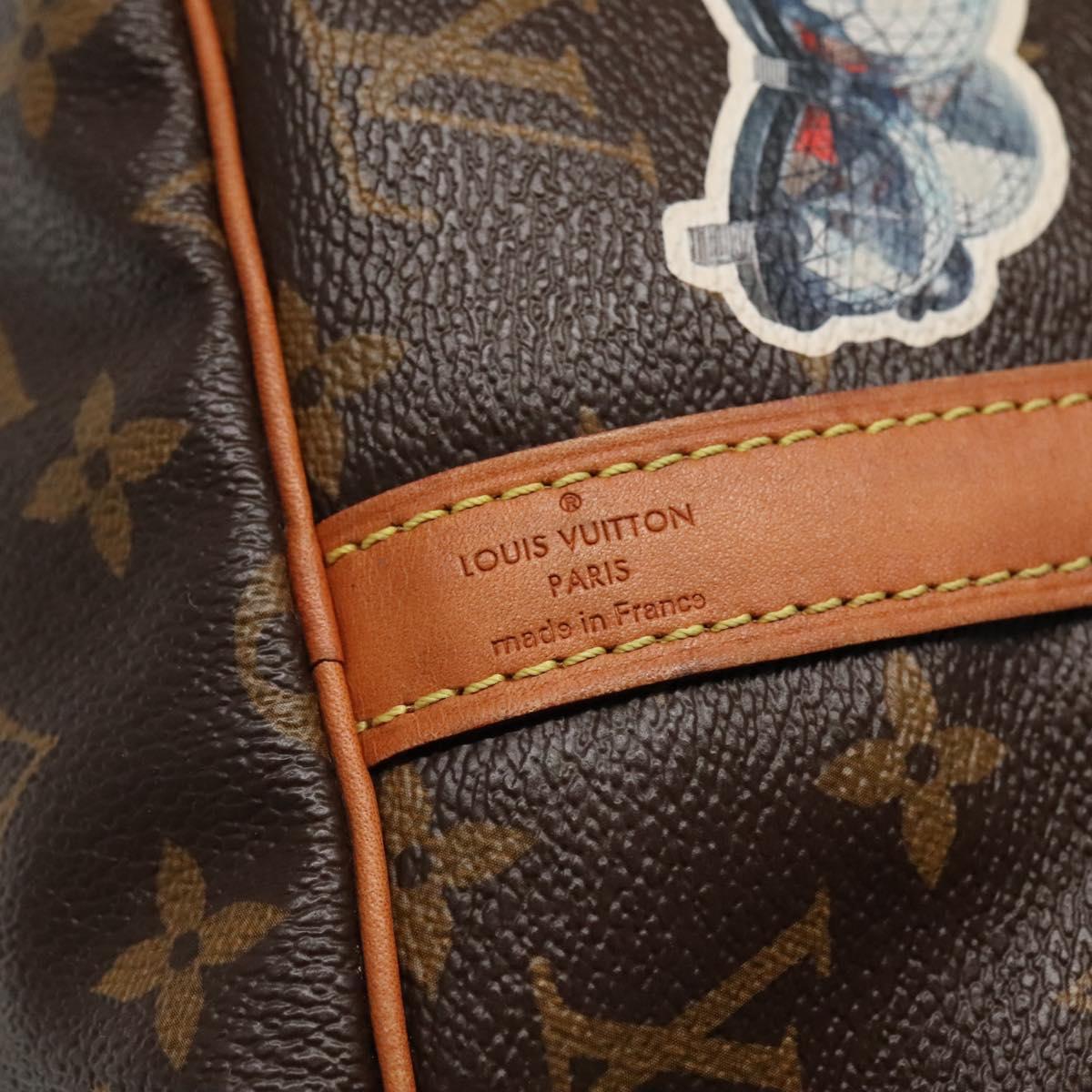 Louis Vuitton Speedy Bandoulière 30 Brown Canvas Handbag (Pre-Owned)
