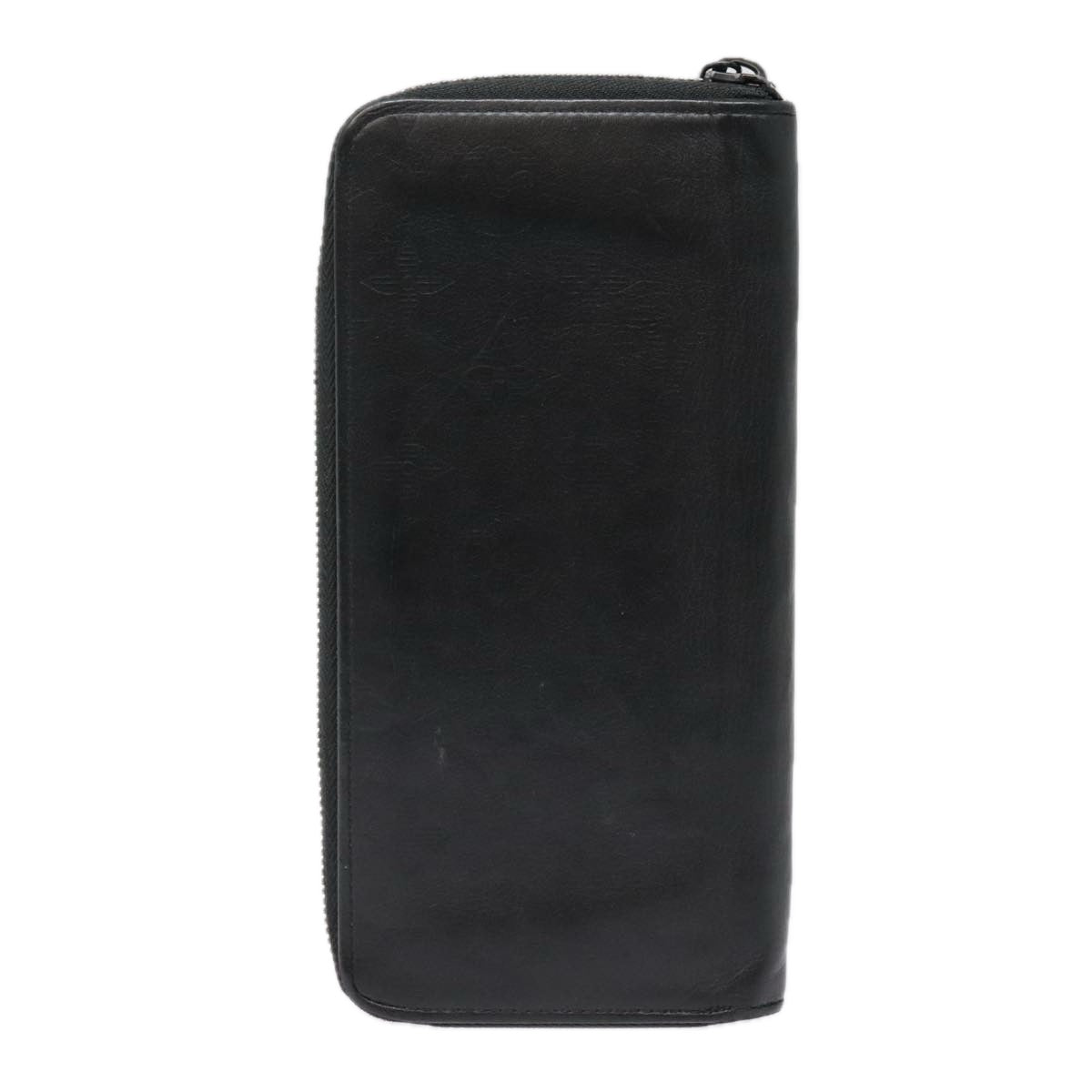 Louis Vuitton Zippy Wallet Vertical Black Leather Wallet (Pre-Owned)