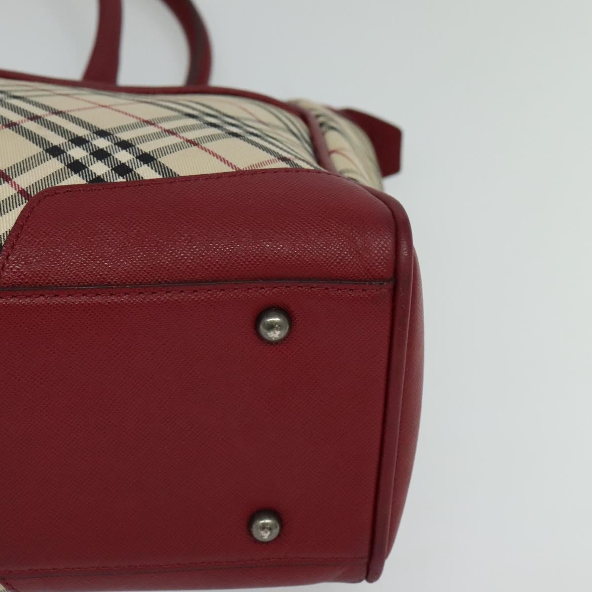 Burberry Nova Check Beige Canvas Tote Bag (Pre-Owned)