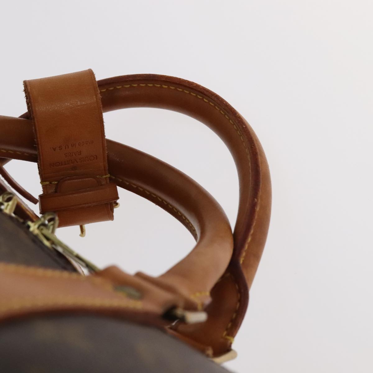 Louis Vuitton Keepall 60 Brown Canvas Travel Bag (Pre-Owned)