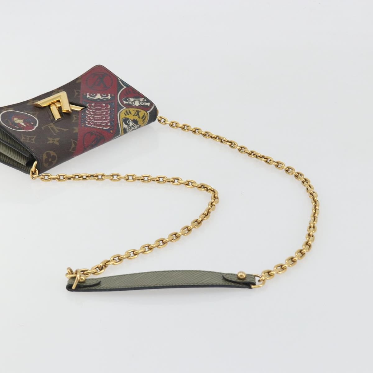 Louis Vuitton Twist Monogram Leather Multicolour Canvas Clutche & Pouche Bag (Pre-Owned)