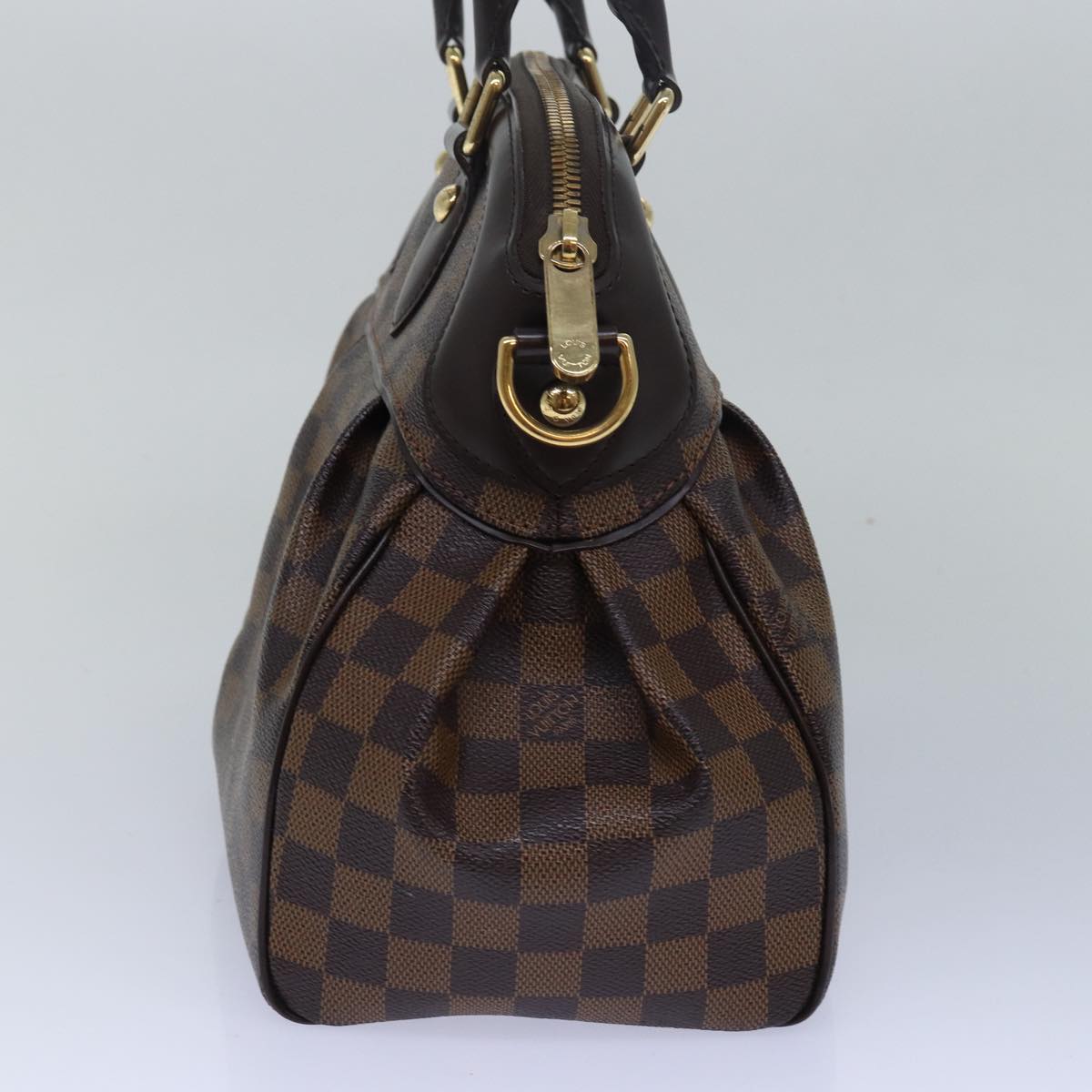 Louis Vuitton Trevi Brown Canvas Handbag (Pre-Owned)