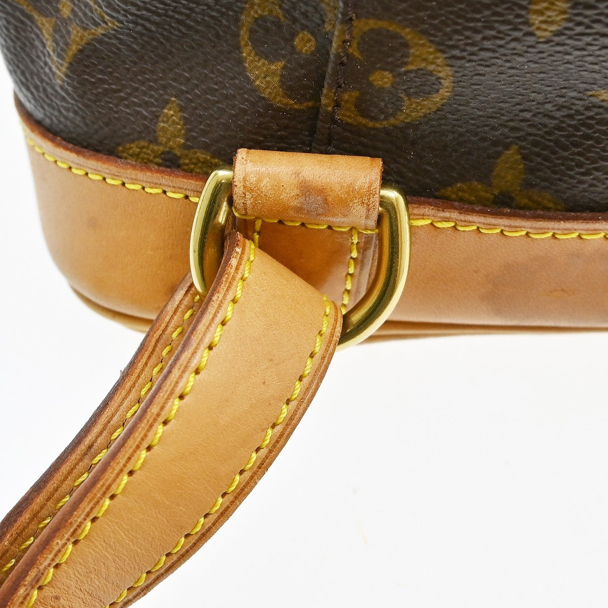 Louis Vuitton Vintage Montsouris Monogram Canvas Brown Canvas Backpack Bag (Pre-Owned)