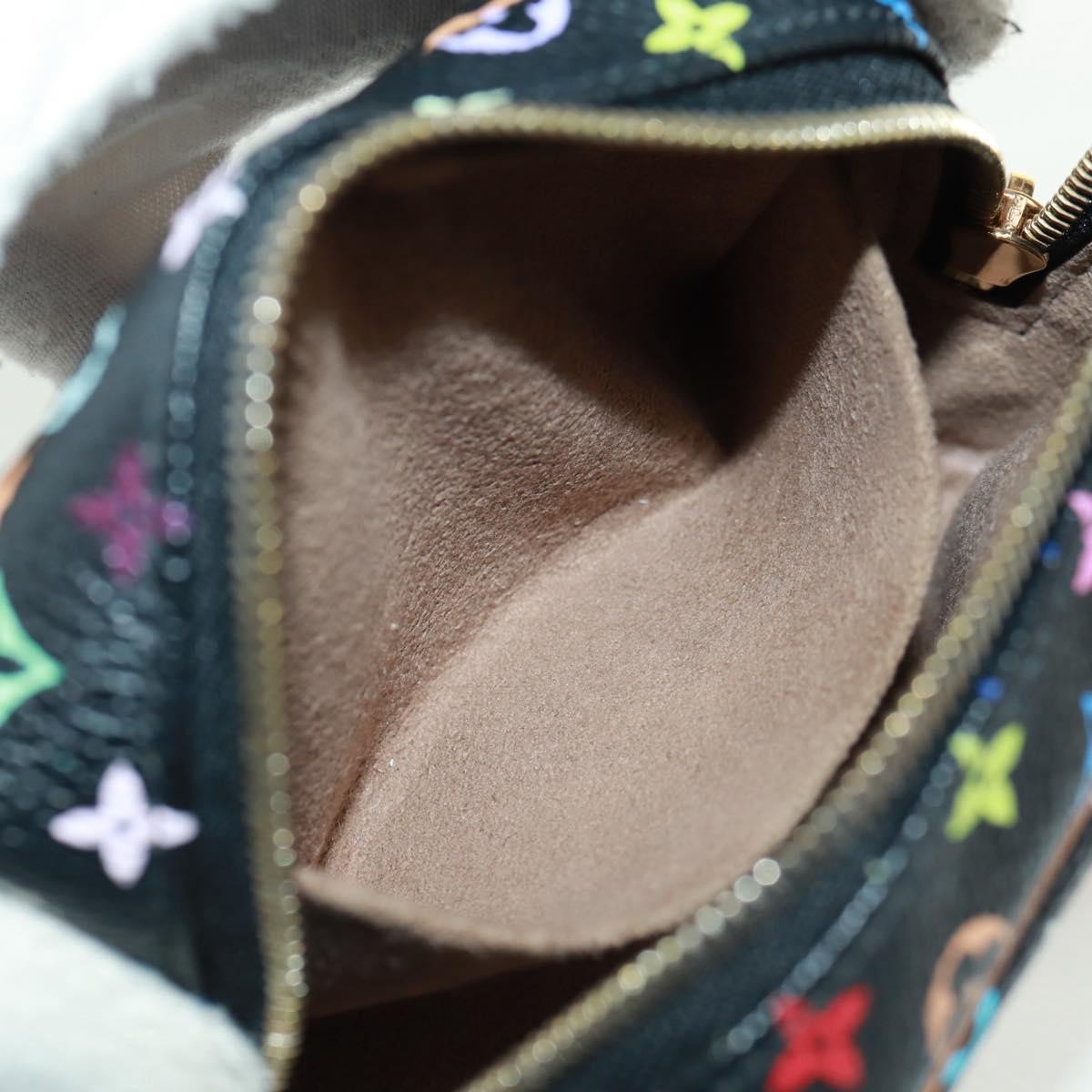 Louis Vuitton Wapity Trousse Monogram Multicolor Black Canvas Clutche & Pouche Bag (Pre-Owned)