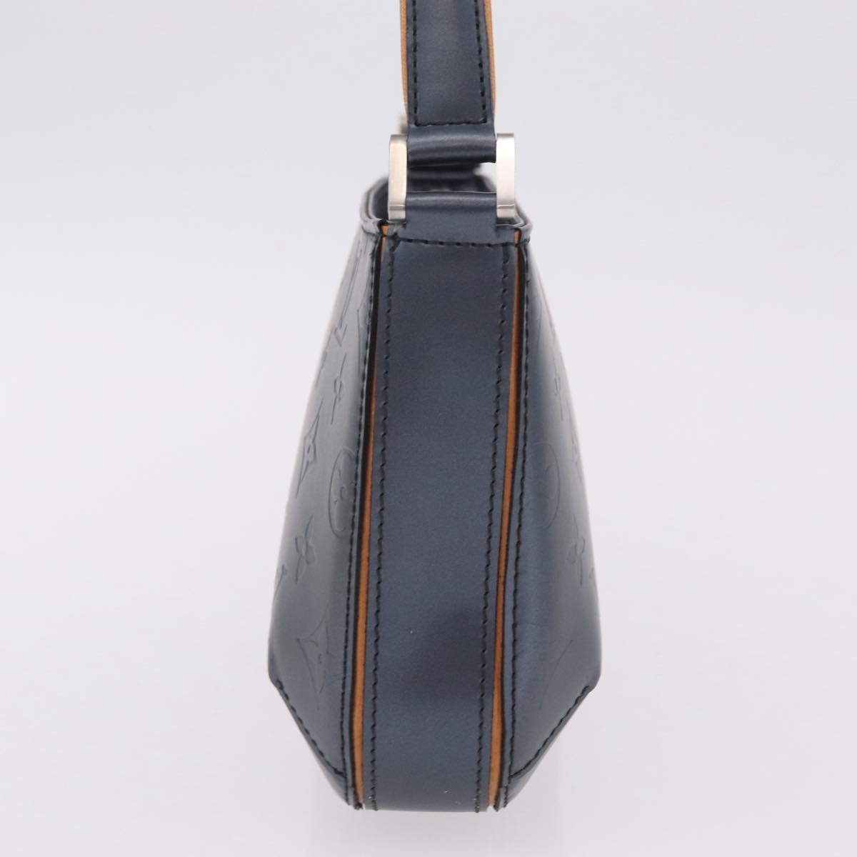 Louis Vuitton Mat Fowler Monogram Vernis Navy Canvas Handbag (Pre-Owned)