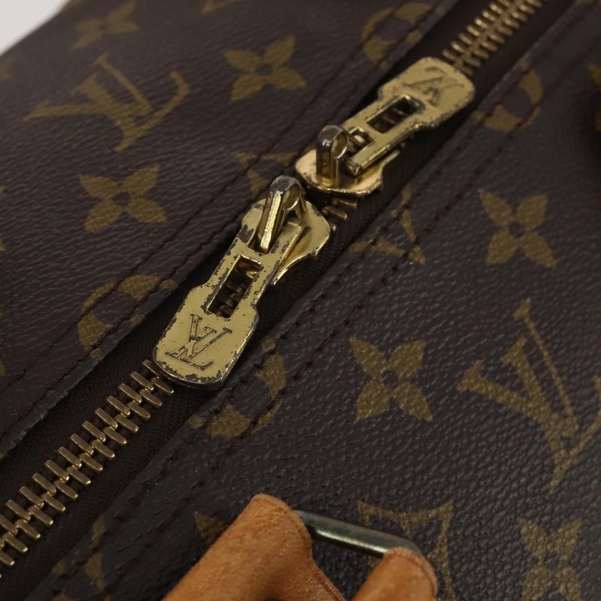 Louis Vuitton Keepall Monogram Canvas Brown Canvas Travel Bag Bag (Pre-Owned)