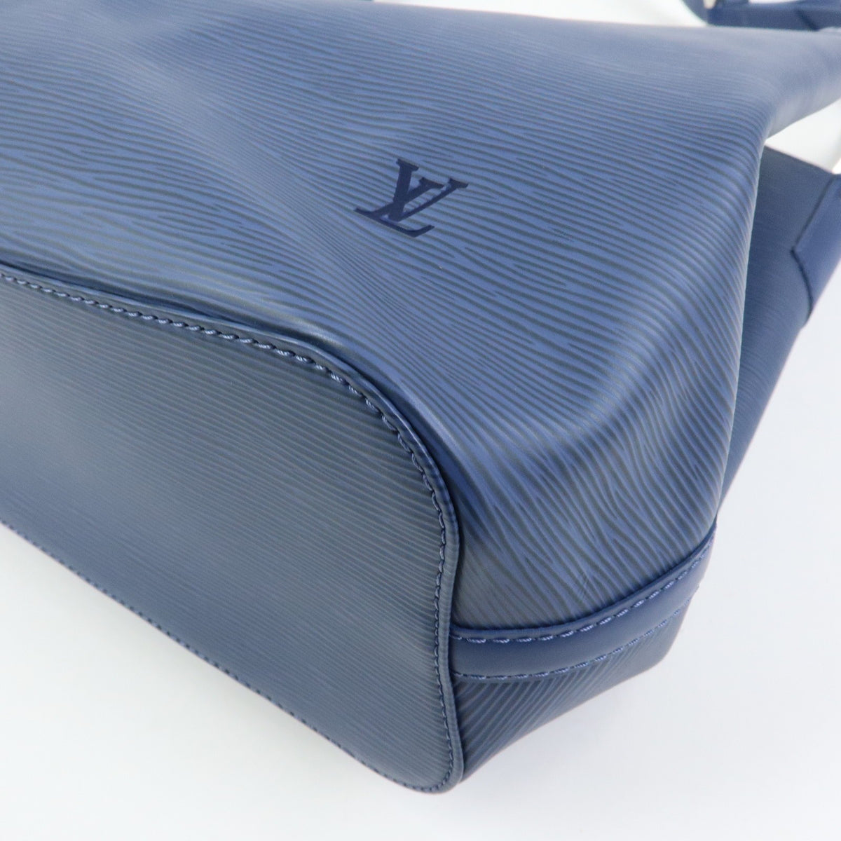 Louis Vuitton Mandara Epi Leather Blue Leather Shoulder Bag Bag (Pre-Owned)
