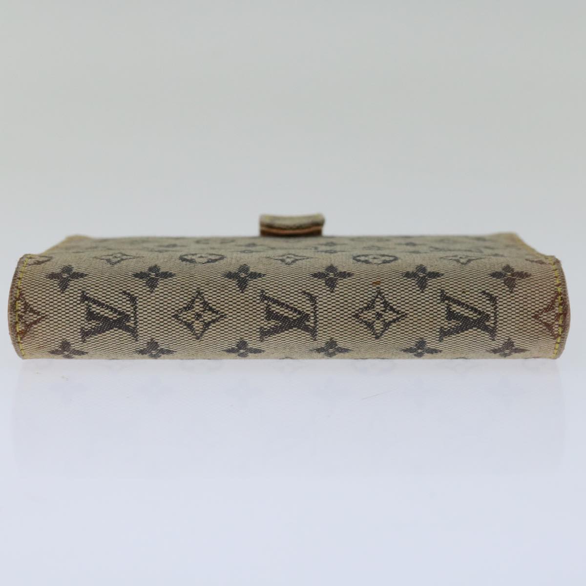 Louis Vuitton Agenda Pm Blue Canvas Wallet (Pre-Owned)