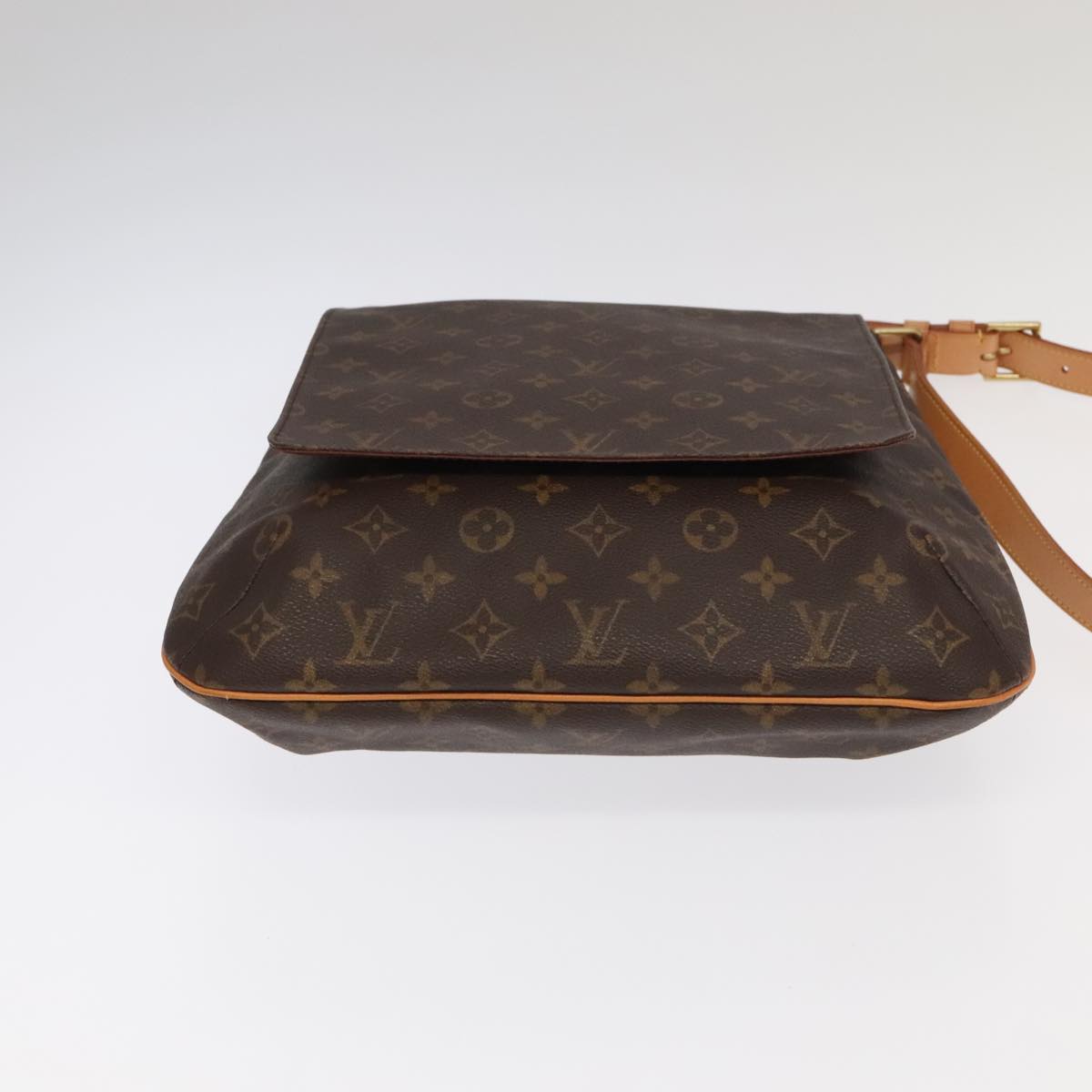 Louis Vuitton Musette Brown Canvas Shoulder Bag (Pre-Owned)