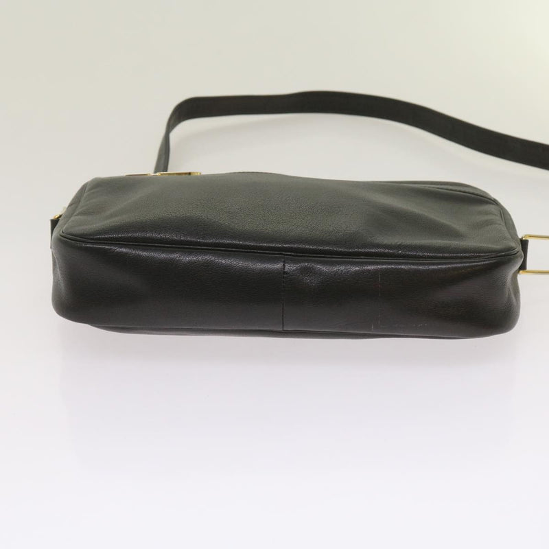 Dior Black Leather Shoulder Bag (Pre-Owned)