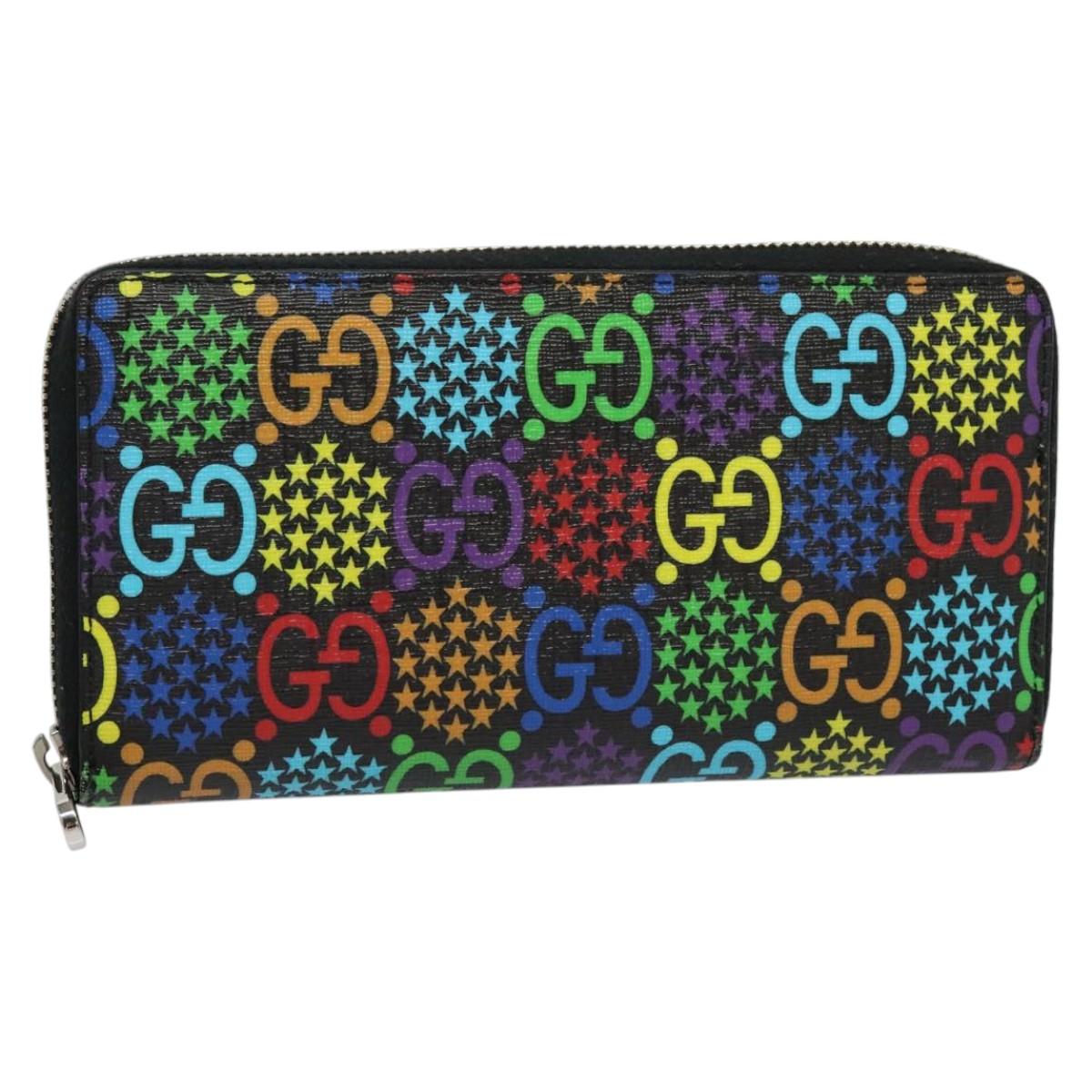 Gucci Gg Canvas Multicolour Canvas Wallet (Pre-Owned)