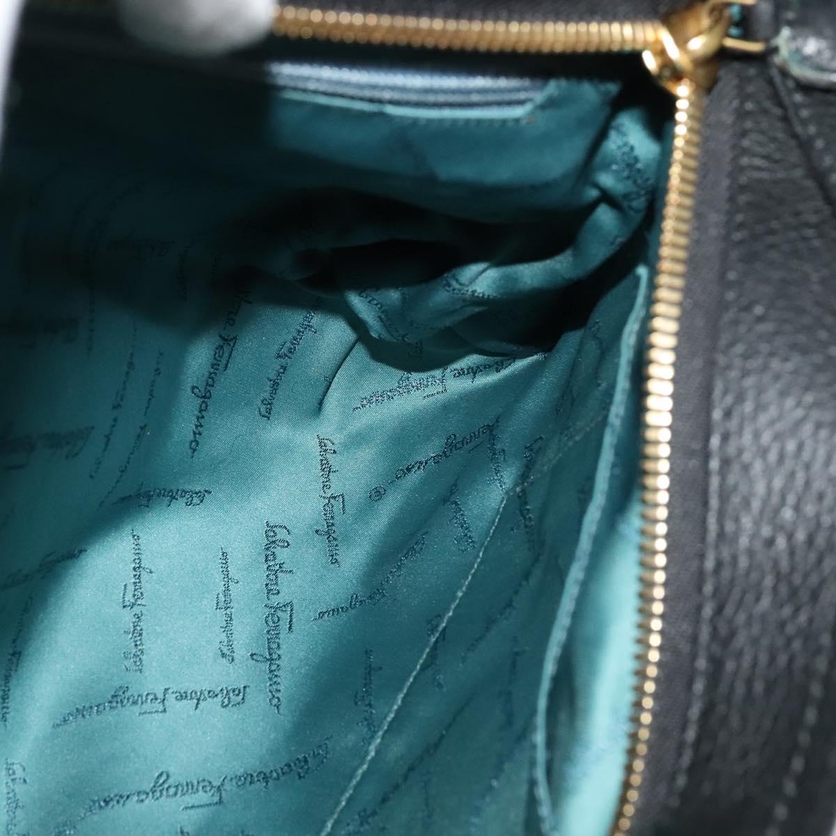Salvatore Ferragamo Black Wool Handbag (Pre-Owned)