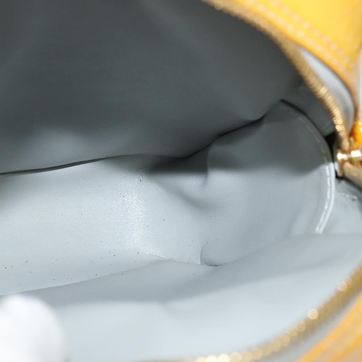 Louis Vuitton Wooster Yellow Patent Leather Shoulder Bag (Pre-Owned)