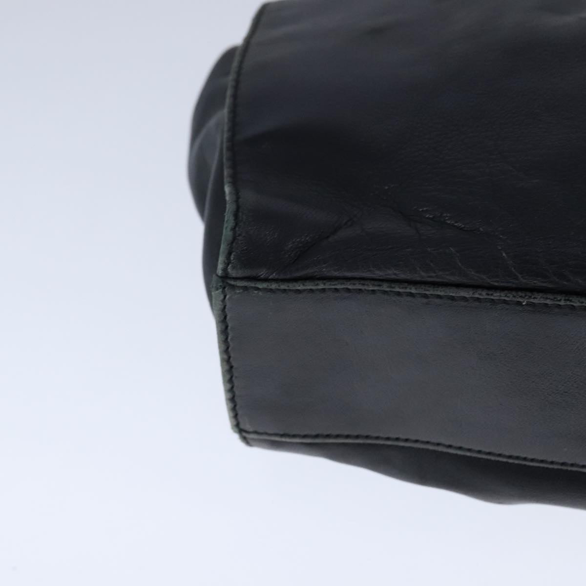 Prada Black Leather Handbag (Pre-Owned)